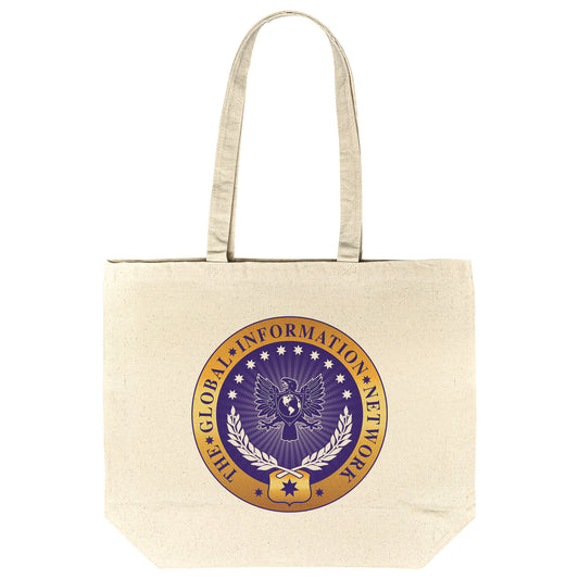 GIN Gusseted Cotton Tote Bag