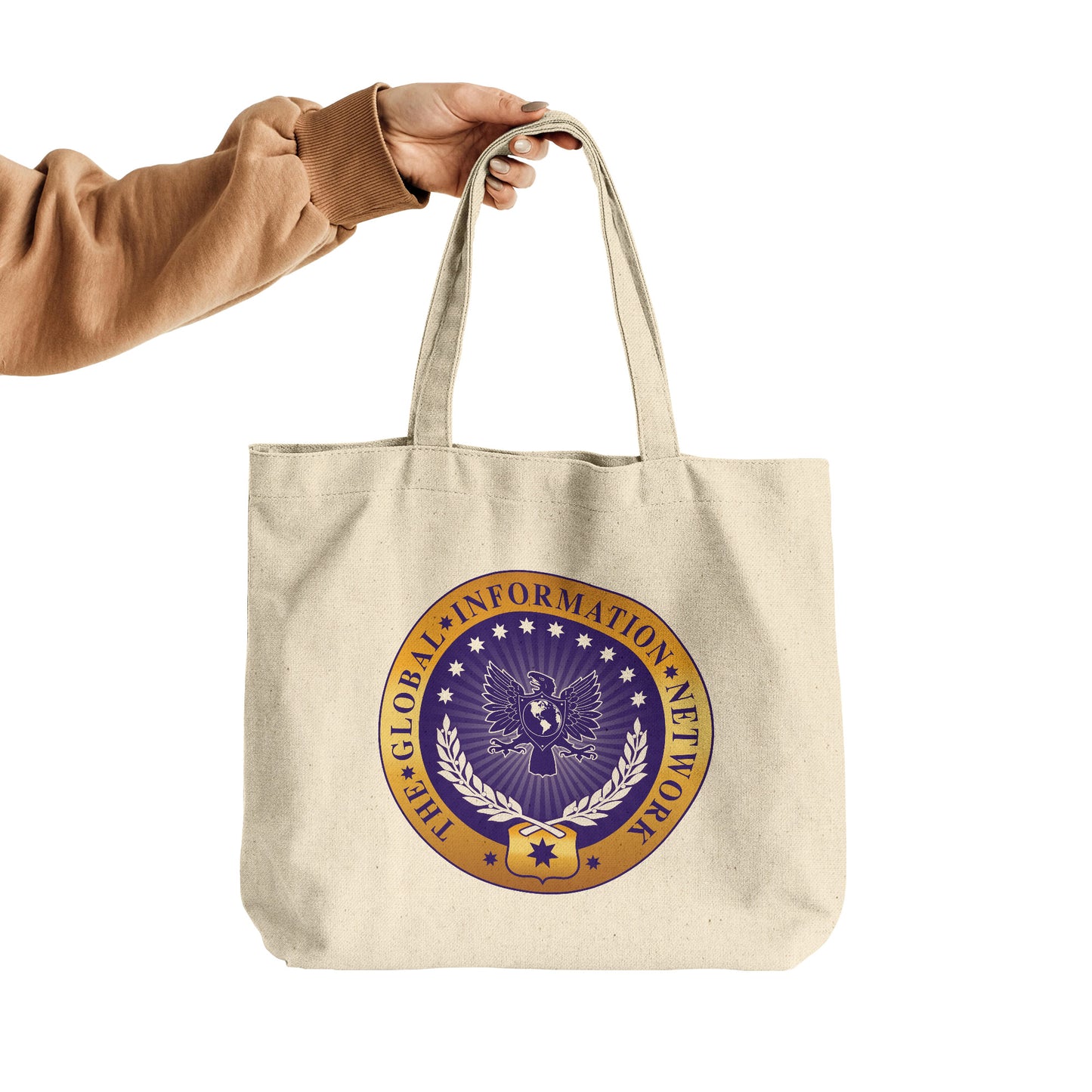 GIN Gusseted Cotton Tote Bag