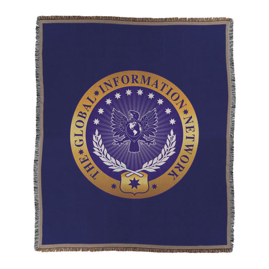 GIN Logo Woven Blanket