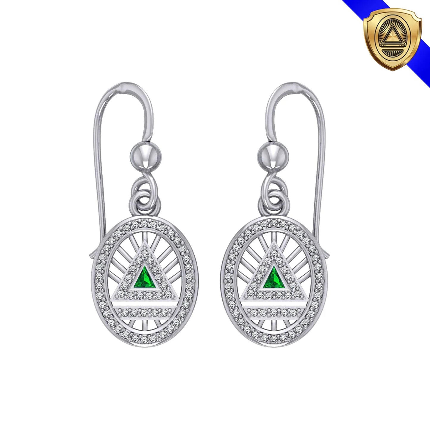 Women's Elegant System Earring Set (Silver)