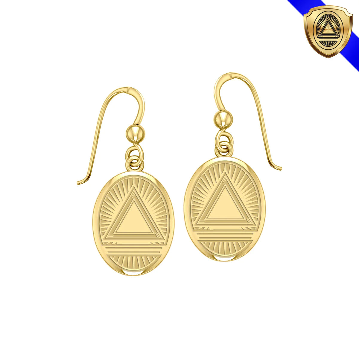 Ensemble de boucles d'oreilles GIN Classic System (plaque d'or)