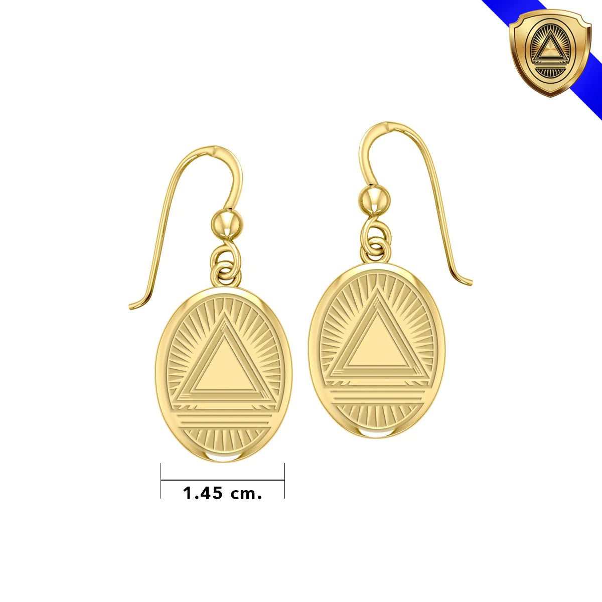 Ensemble de boucles d'oreilles GIN Classic System (plaque d'or)