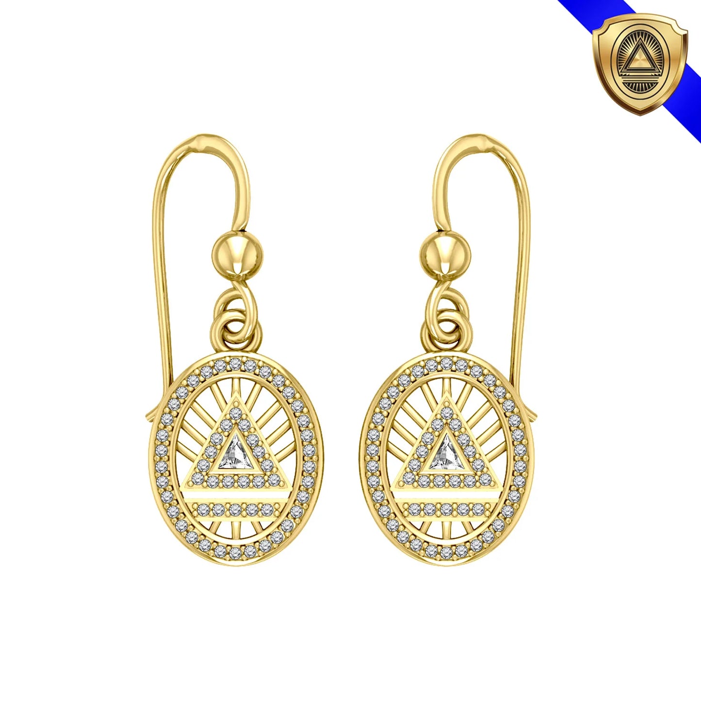 Women's Elegant System Earring Set (Gold Plate)