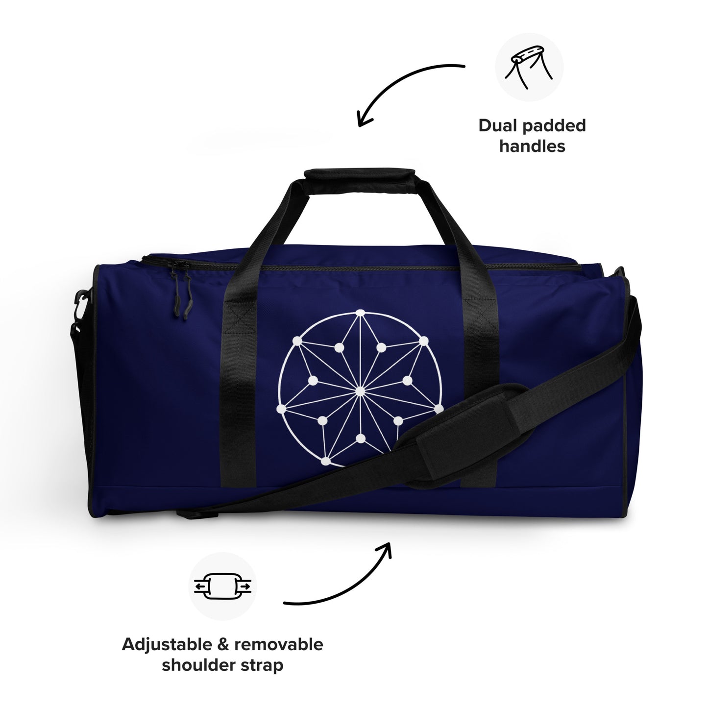 Circle Symbol Duffle bag