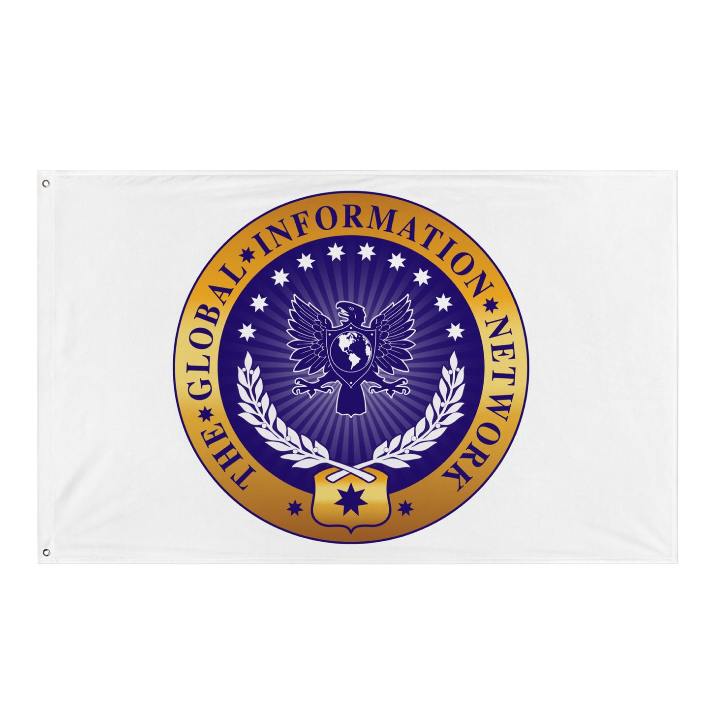 GIN Flag - White