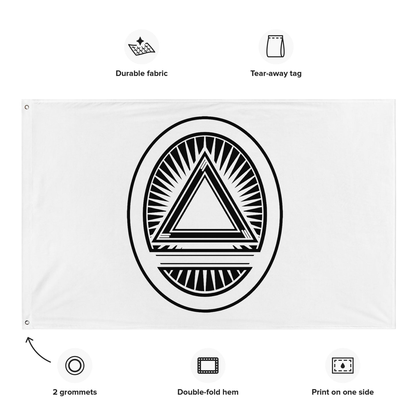 System Flag - White