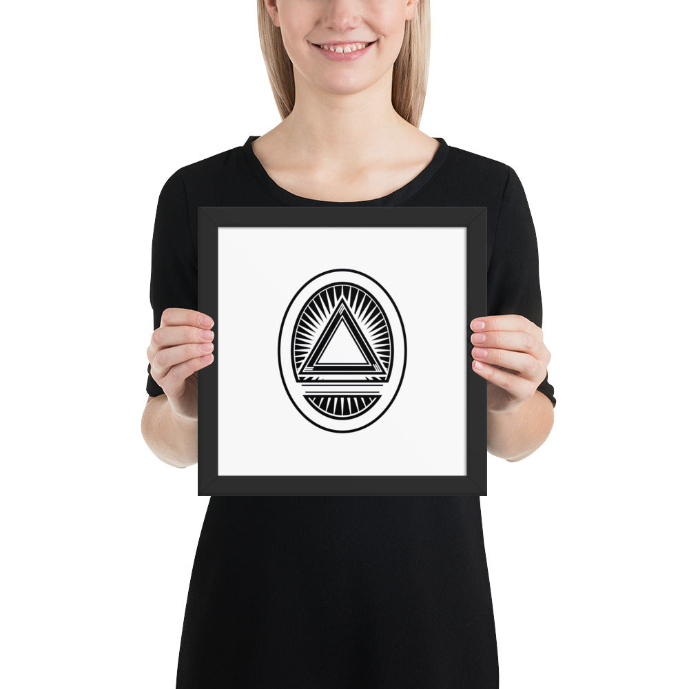 System - Framed poster