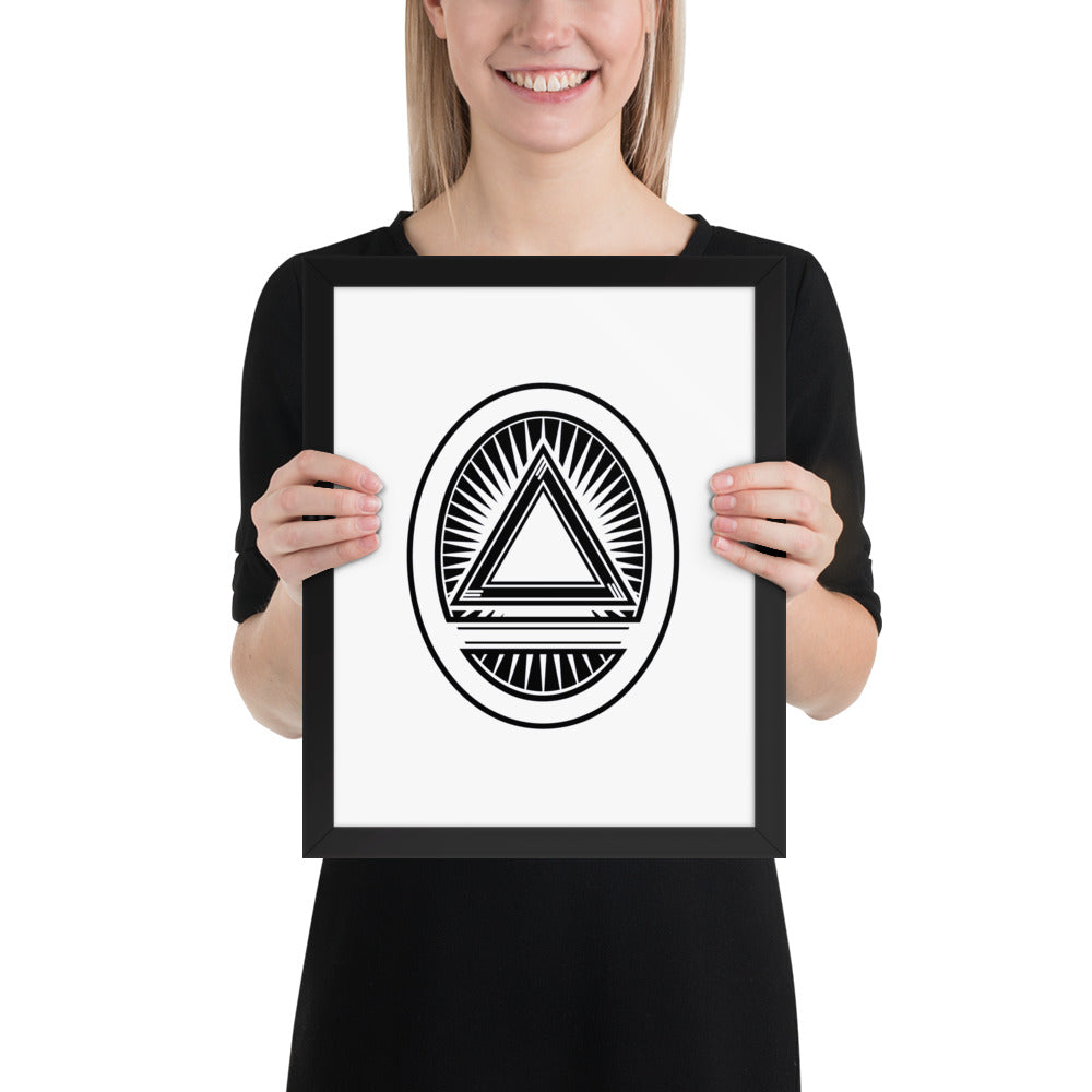 System - Framed poster