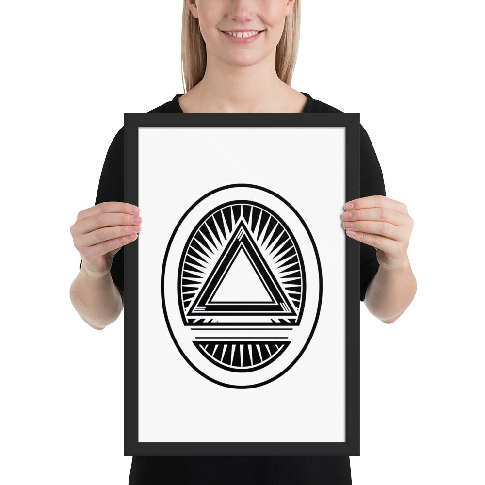 System - Framed poster