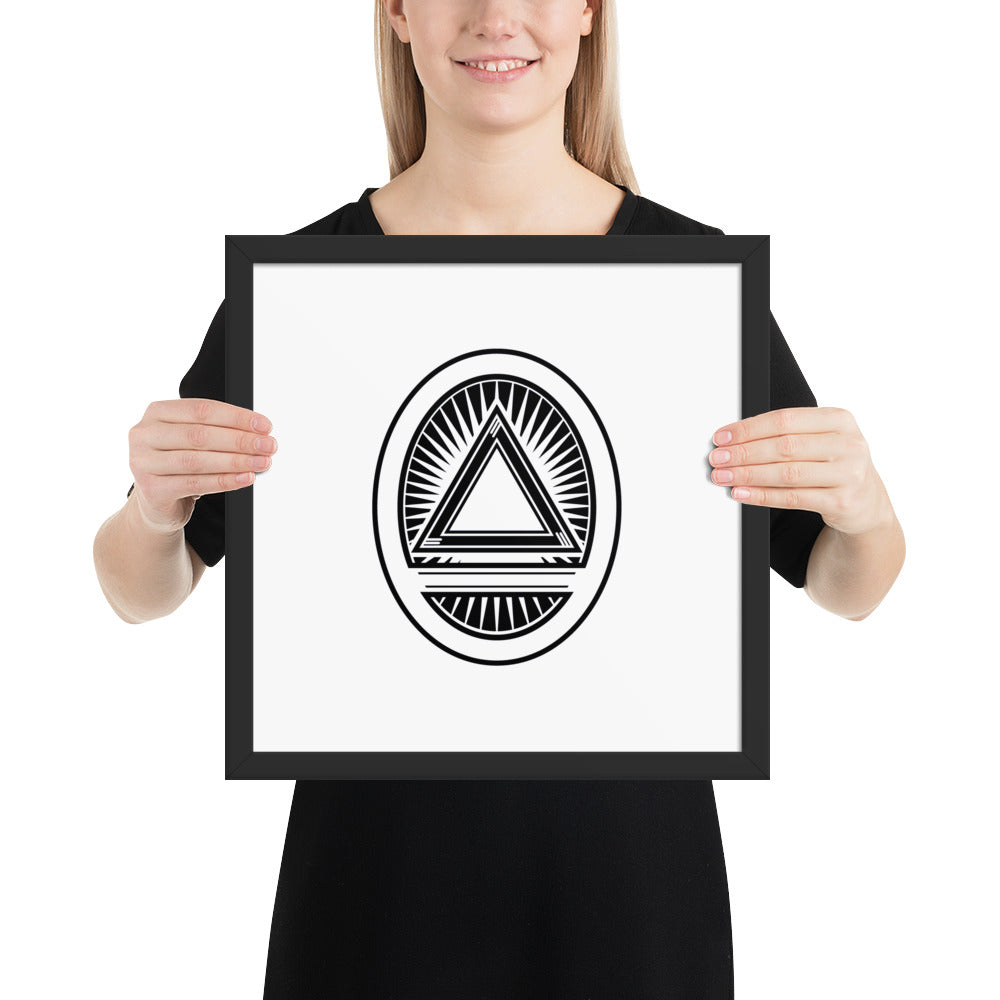 System - Framed poster