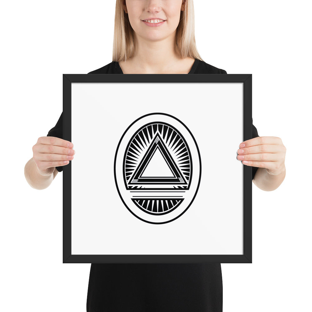 System - Framed poster