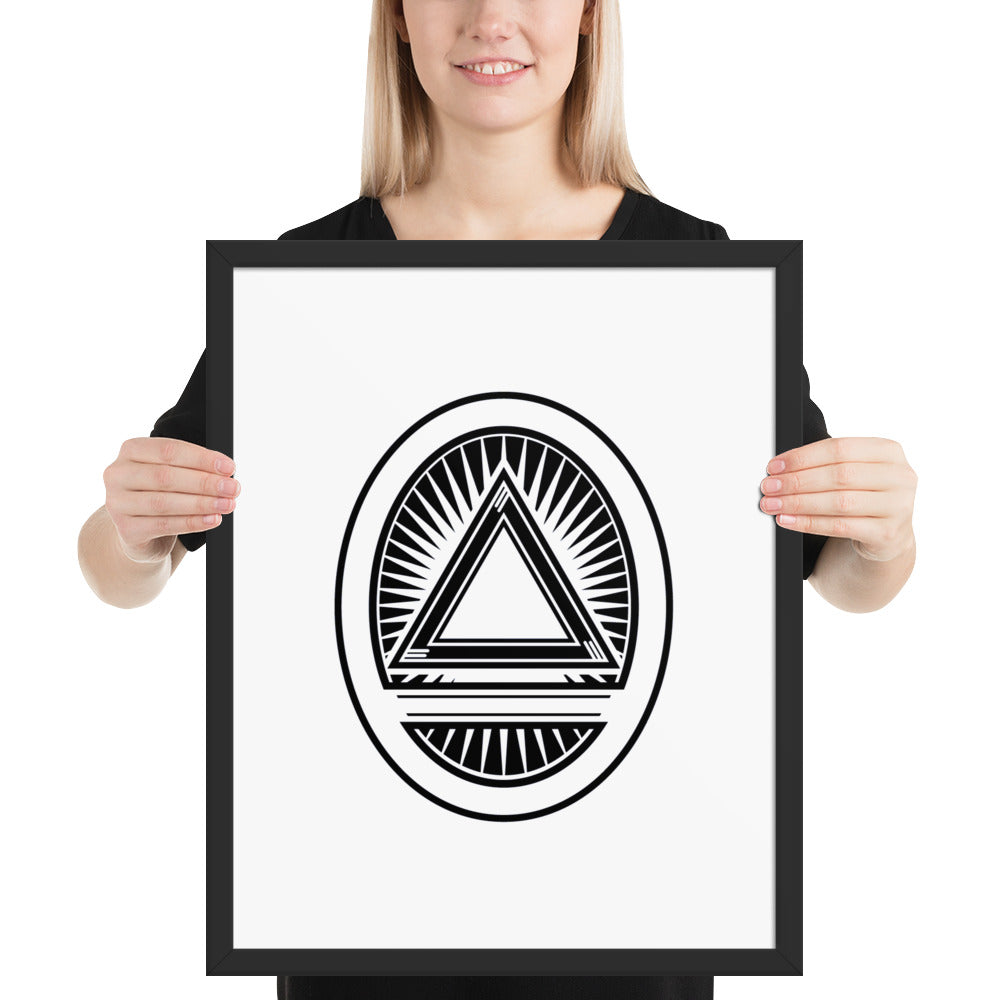 System - Framed poster