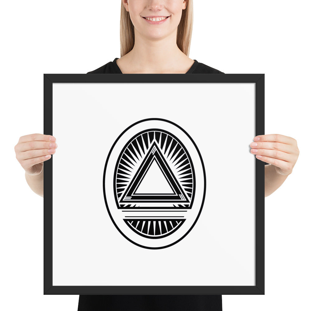 System - Framed poster