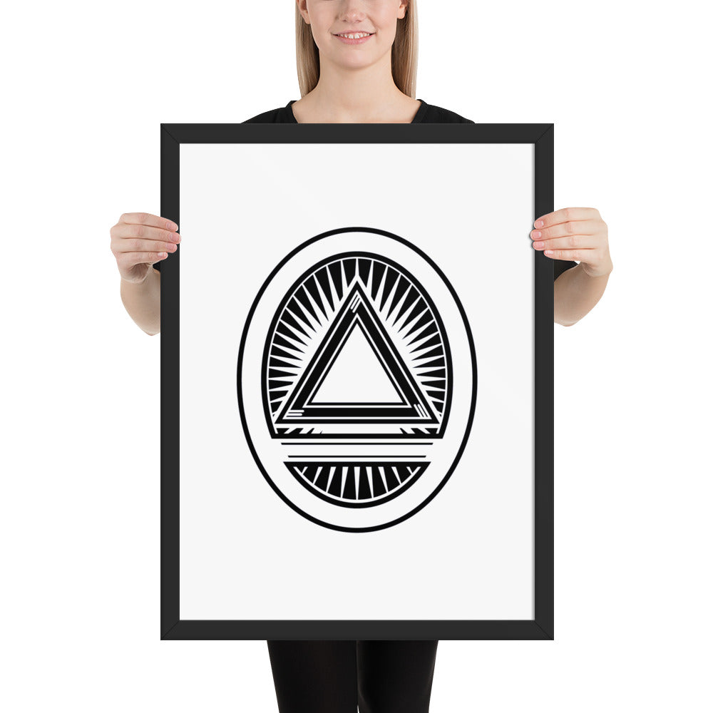 System - Framed poster