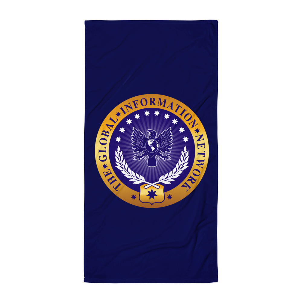GIN Logo Beach Towel