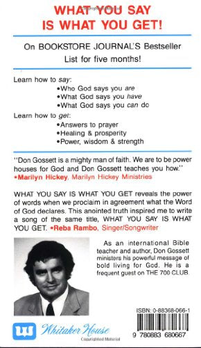 What You Say Is What You Get