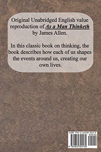 As a Man Thinketh