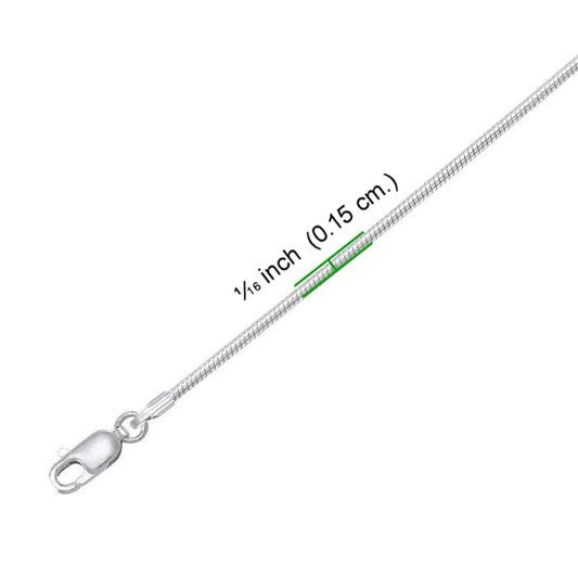 Fine Sterling Silver Snake Chain