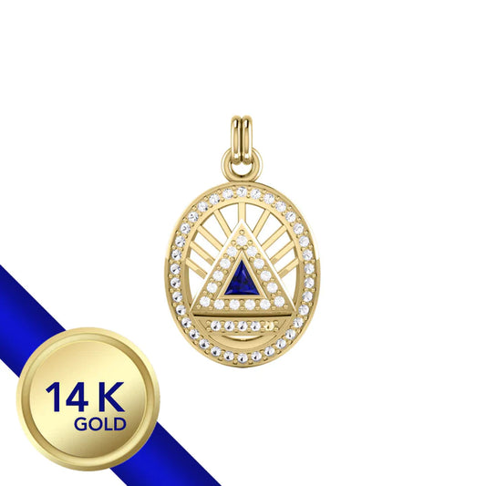 Gold Elegant System Pendant (Small)