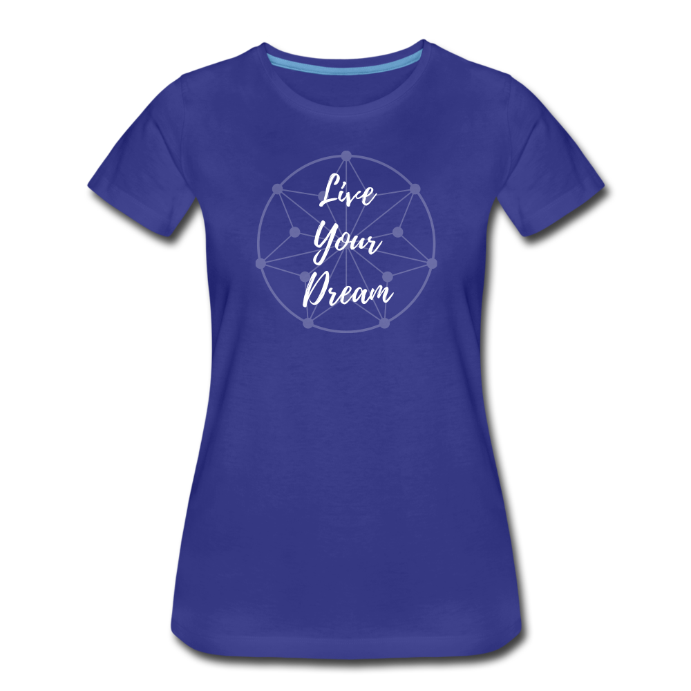 Live Your Dream - Women's - royal blue