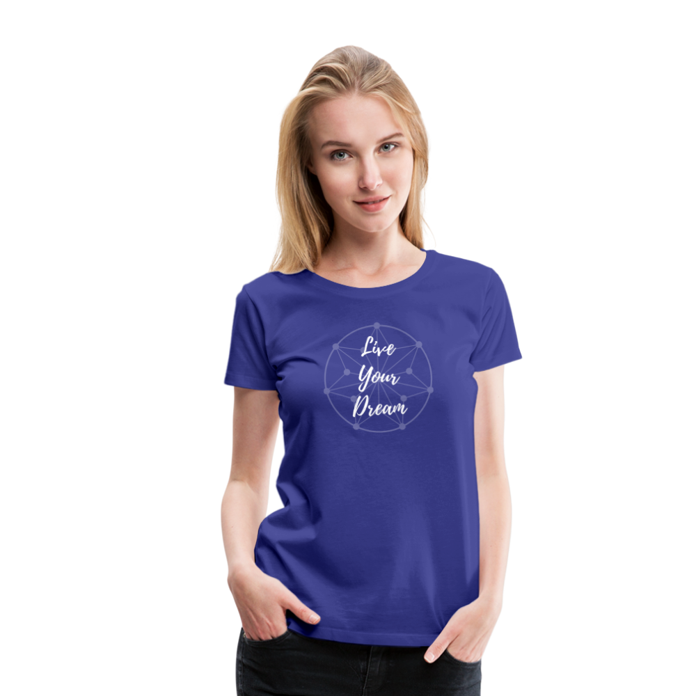 Live Your Dream - Women's - royal blue