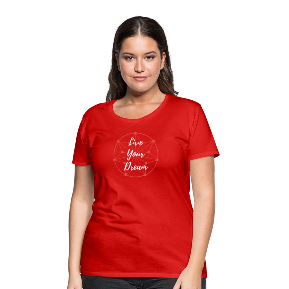 Live Your Dream - Women's - red