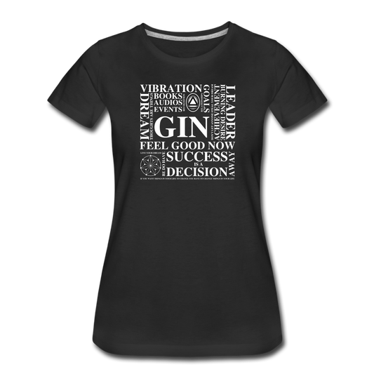 Women’s GIN Intention Shirt - black