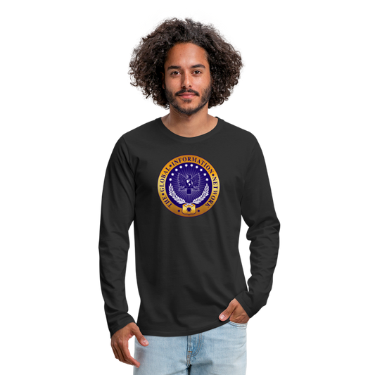 Men's GIN Premium Long Sleeve - black