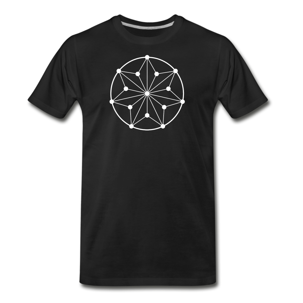 Men's Circle Premium T-Shirt - black