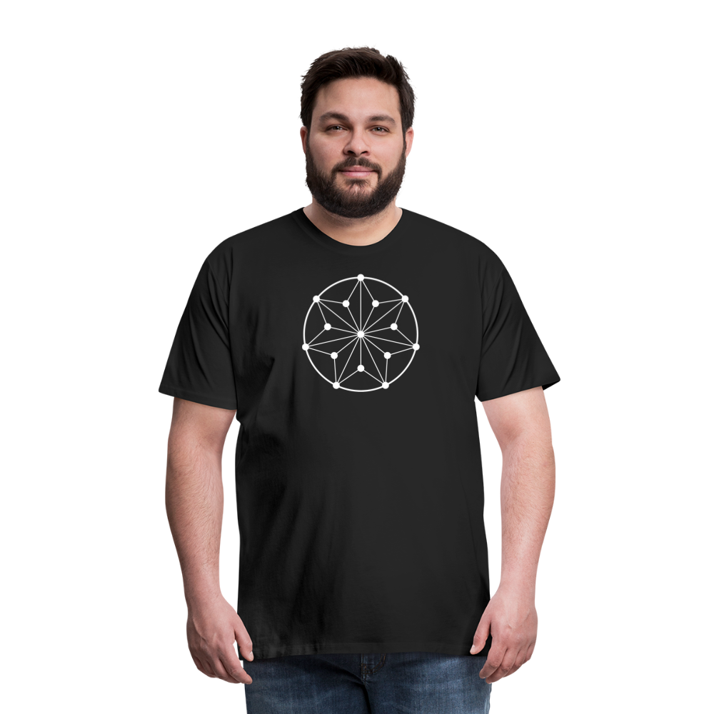 Men's Circle Premium T-Shirt - black