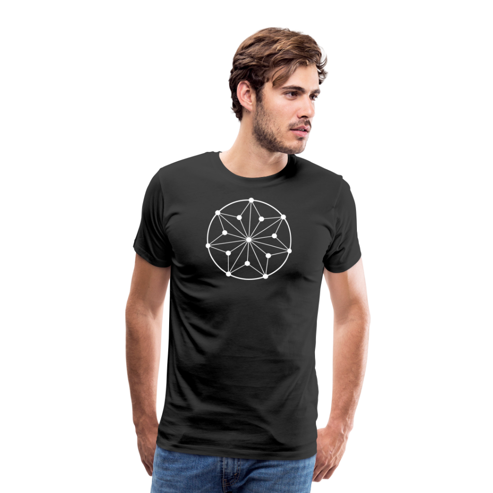 Men's Circle Premium T-Shirt - black