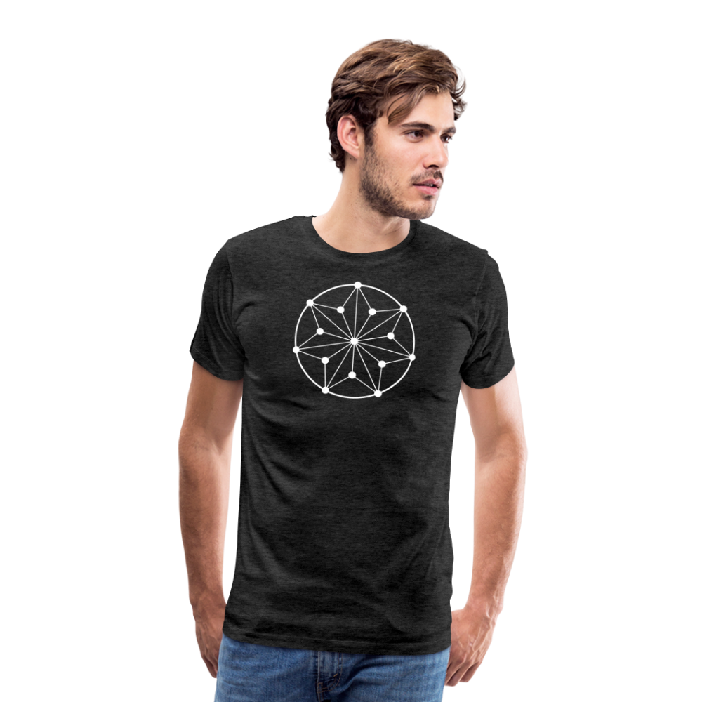 Men's Circle Premium T-Shirt - charcoal grey