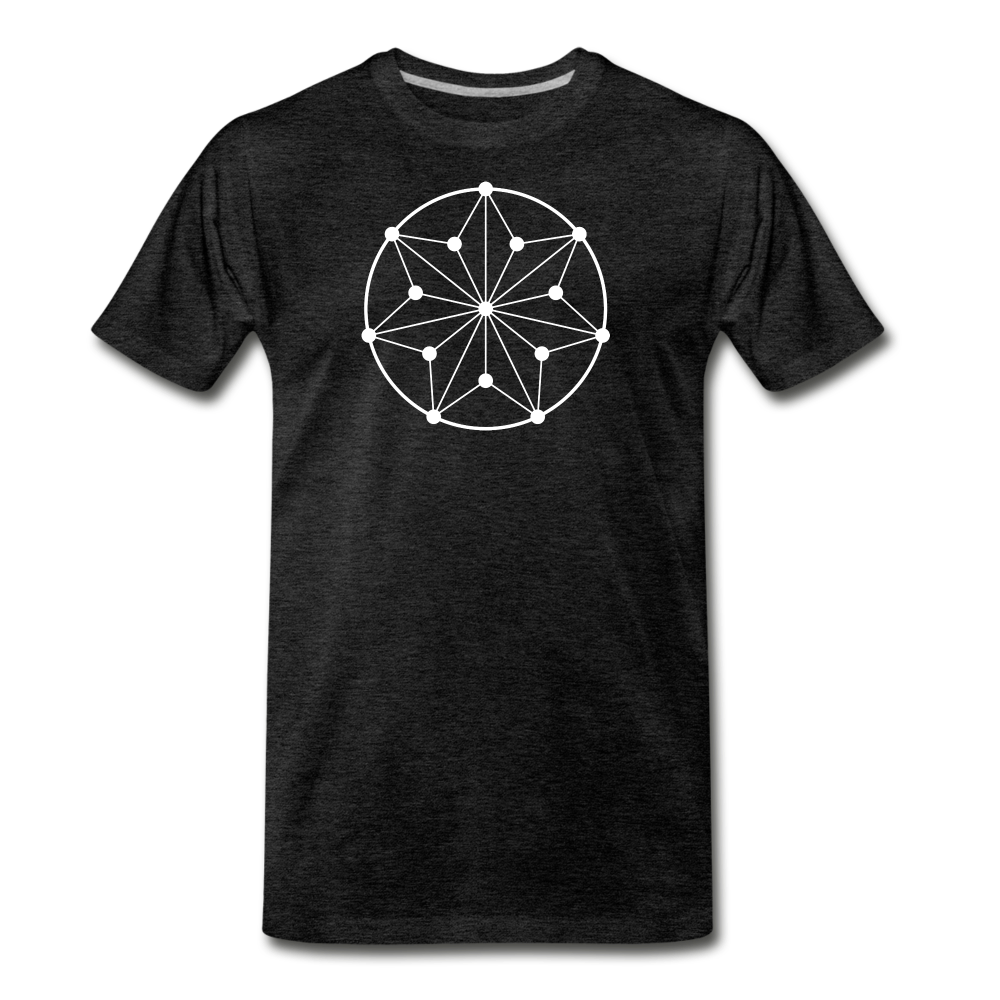 Men's Circle Premium T-Shirt - charcoal grey