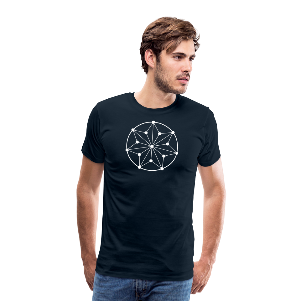 Men's Circle Premium T-Shirt - deep navy