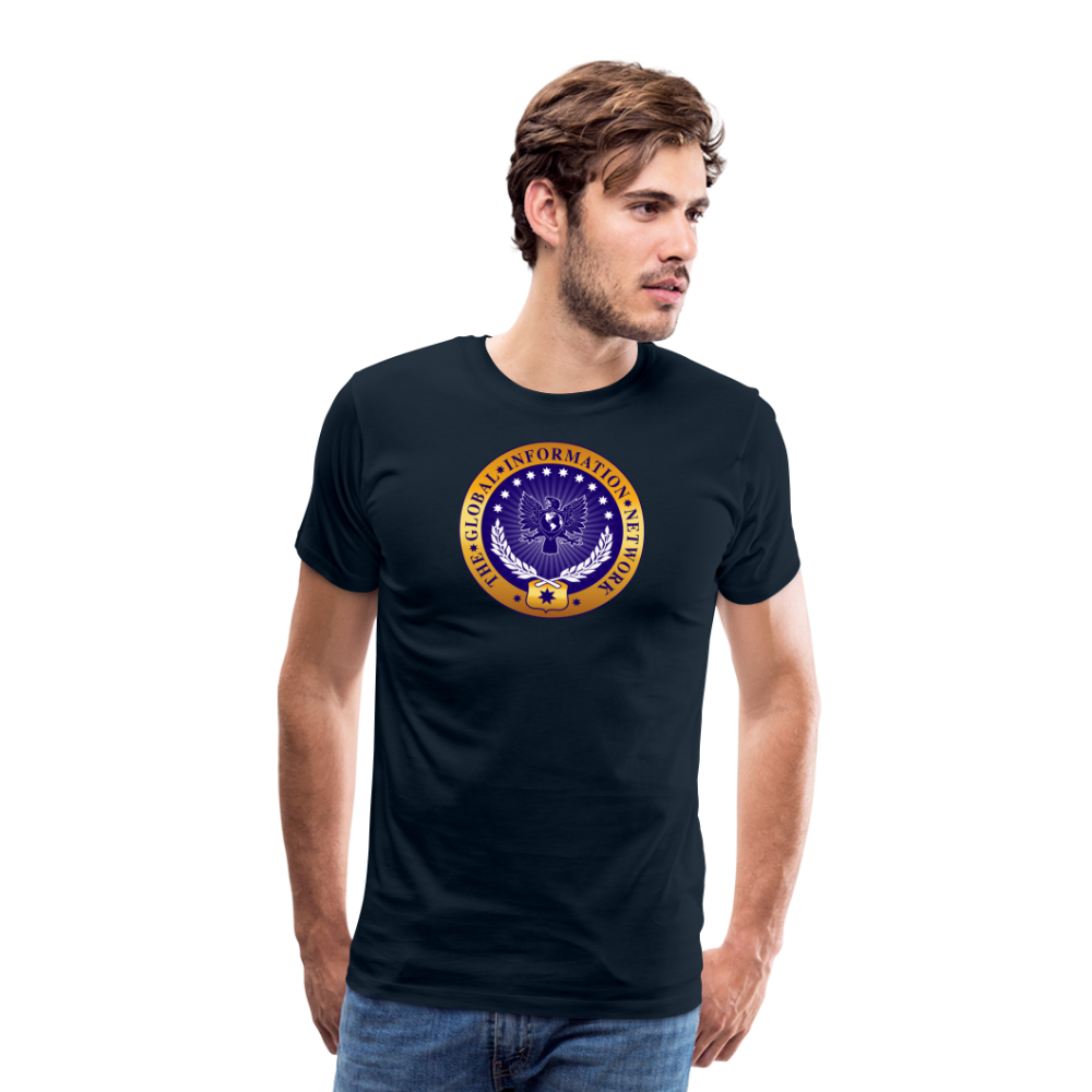 GIN Classic Men's Premium T-Shirt - deep navy