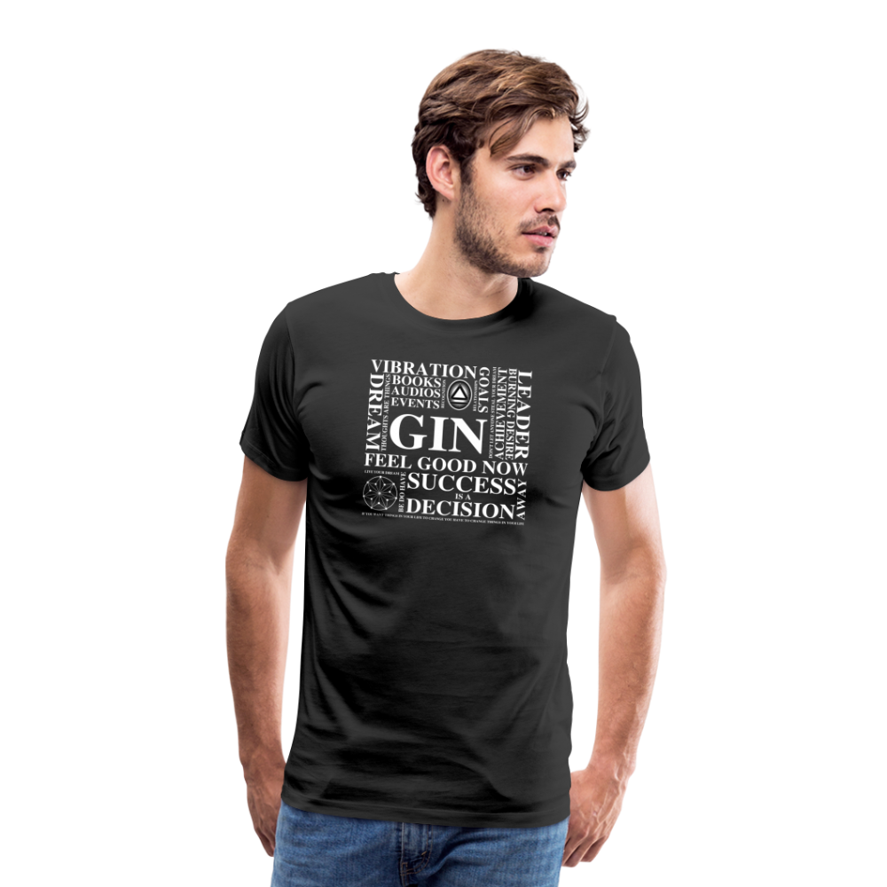 Men's GIN Intention Shirt - black