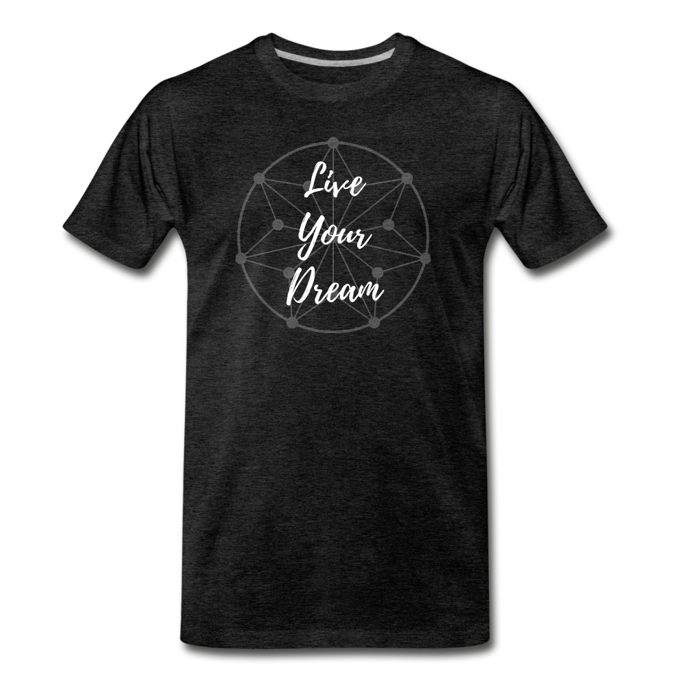 Live Your Dream - Men's - charcoal grey