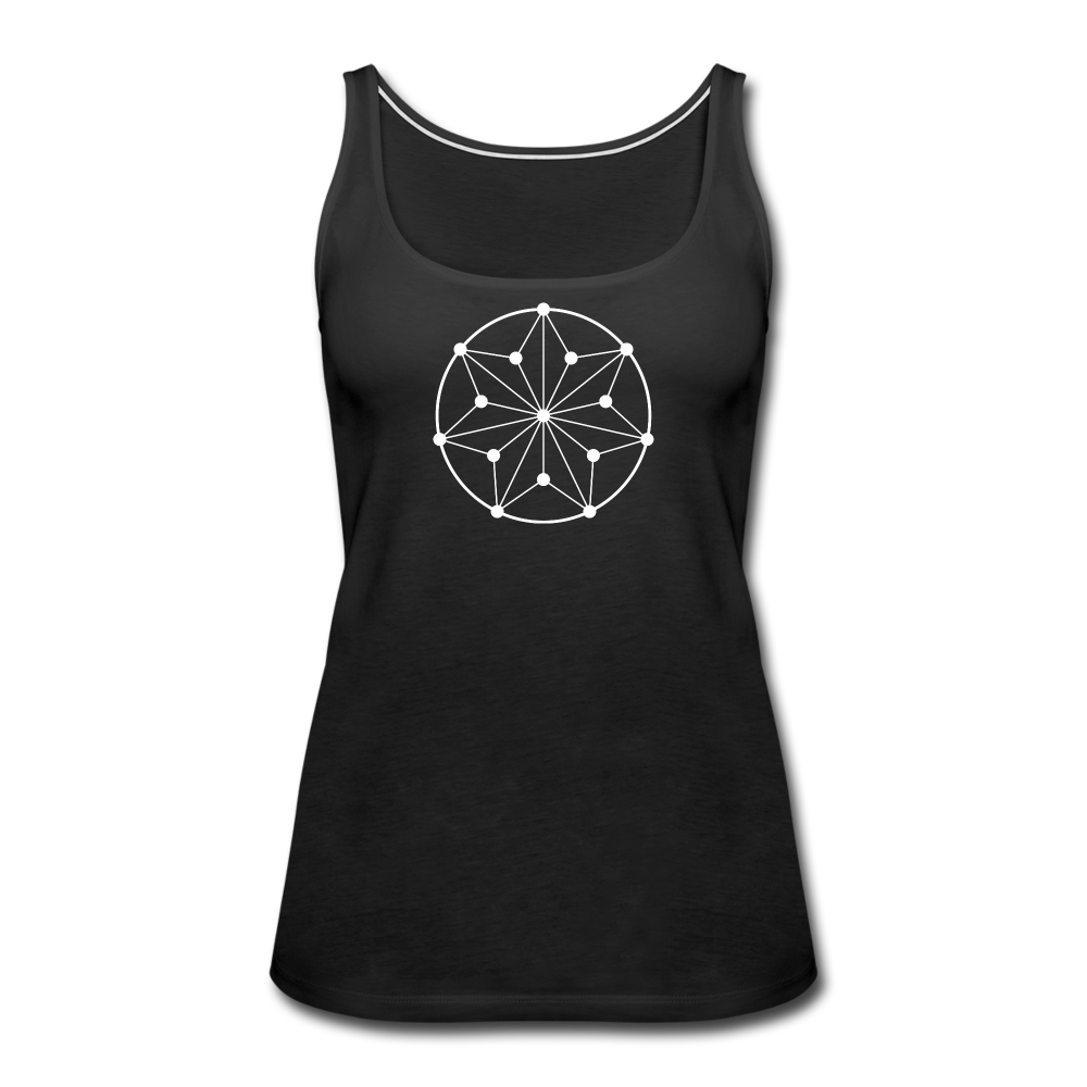 Women’s Circle Tank Top - black