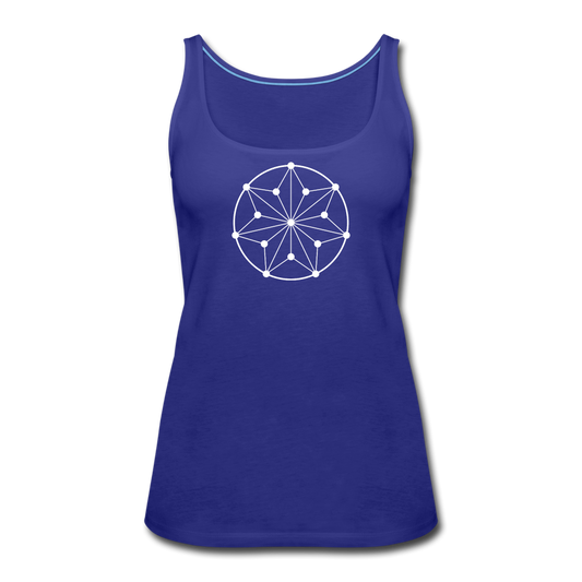 Women’s Circle Tank Top - royal blue