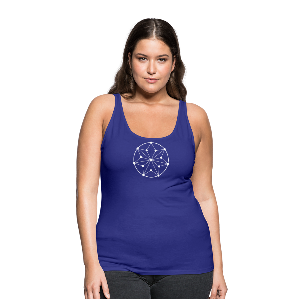 Women’s Circle Tank Top - royal blue