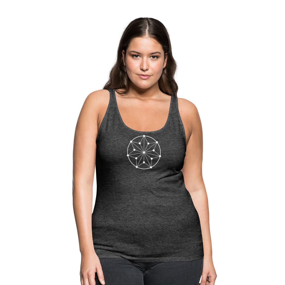 Women’s Circle Tank Top - charcoal grey