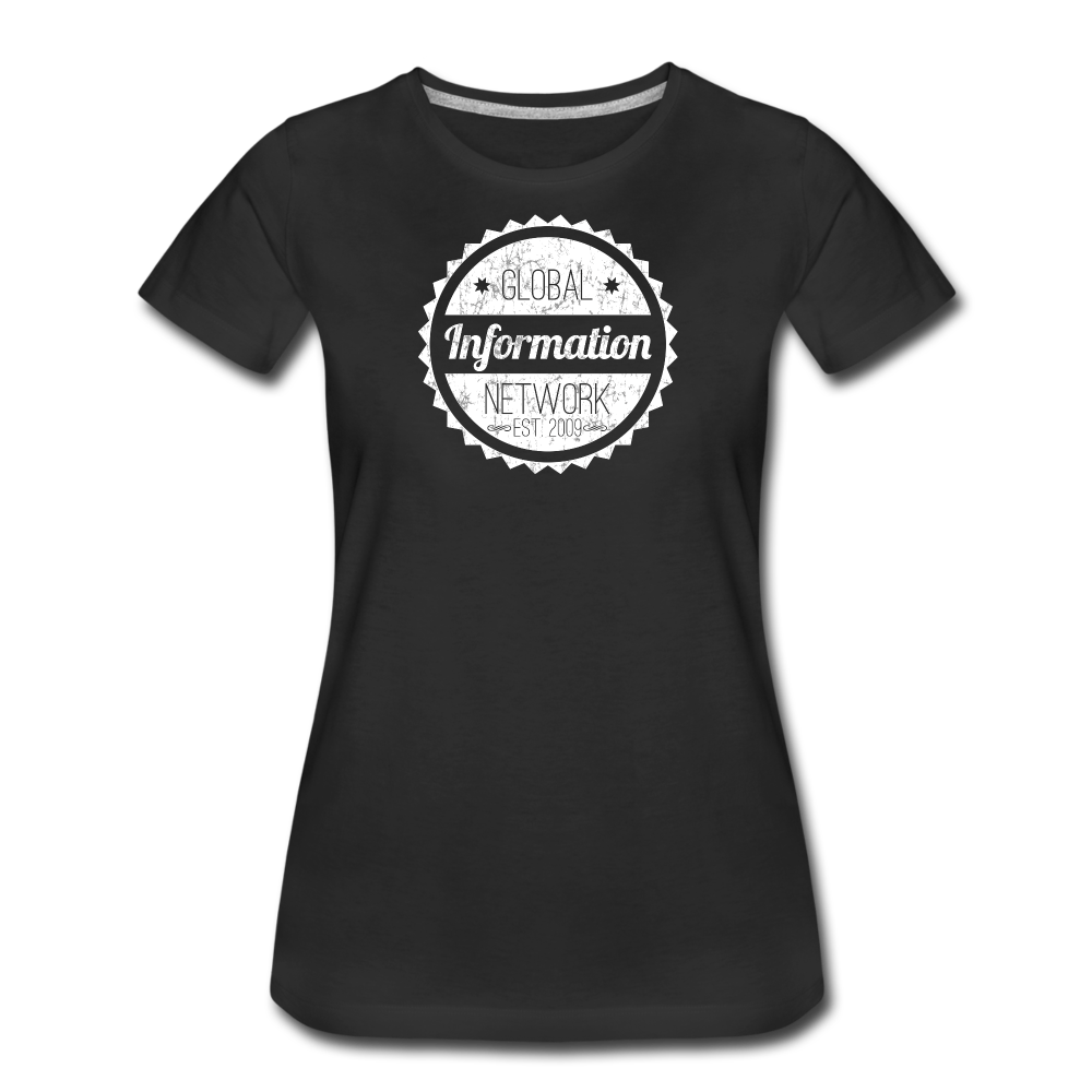 Women's GIN Est 09 Premium T-Shirt - black