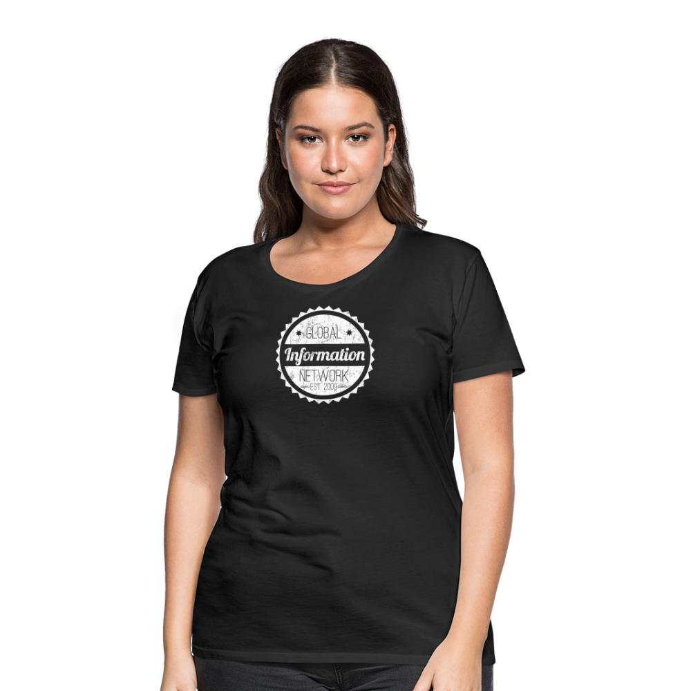 Women's GIN Est 09 Premium T-Shirt - black