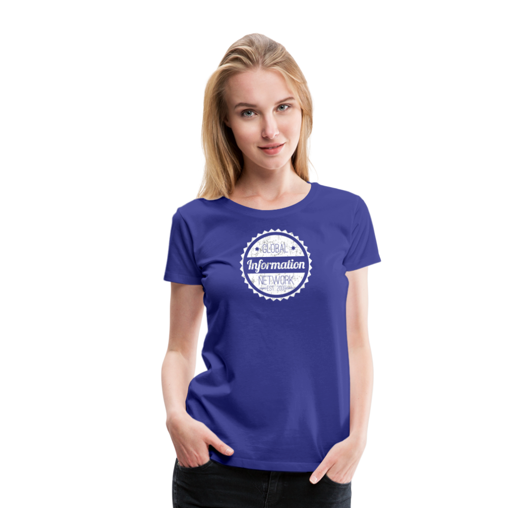 Women's GIN Est 09 Premium T-Shirt - royal blue