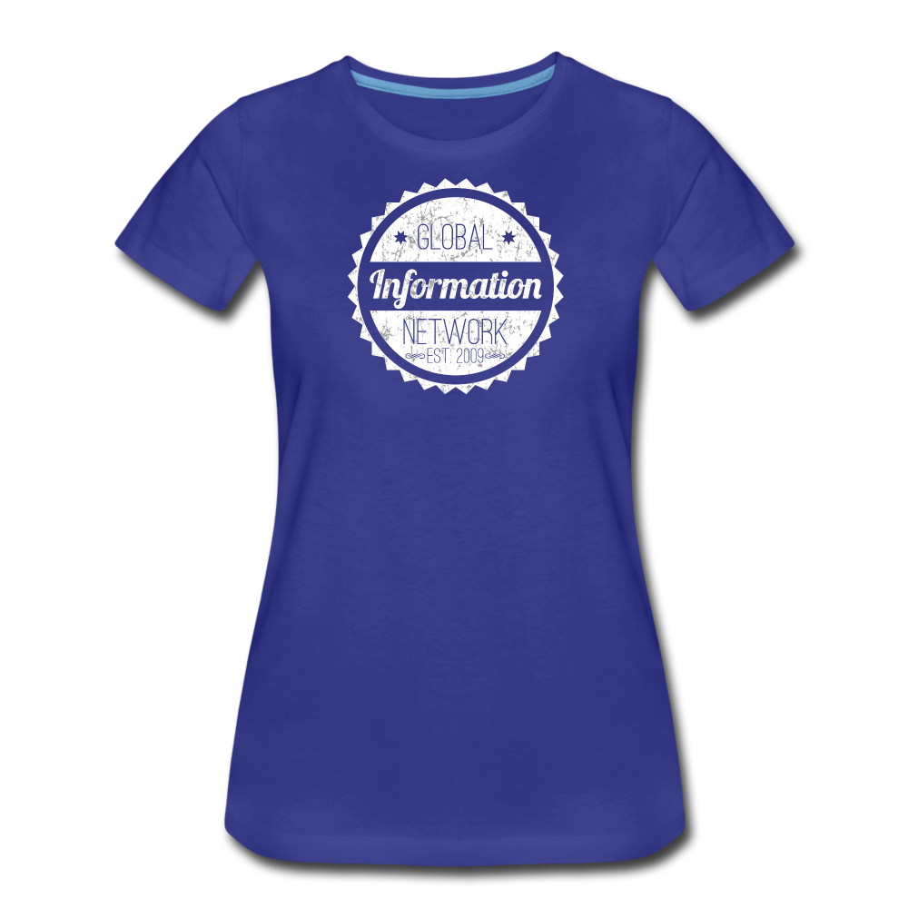 Women's GIN Est 09 Premium T-Shirt - royal blue