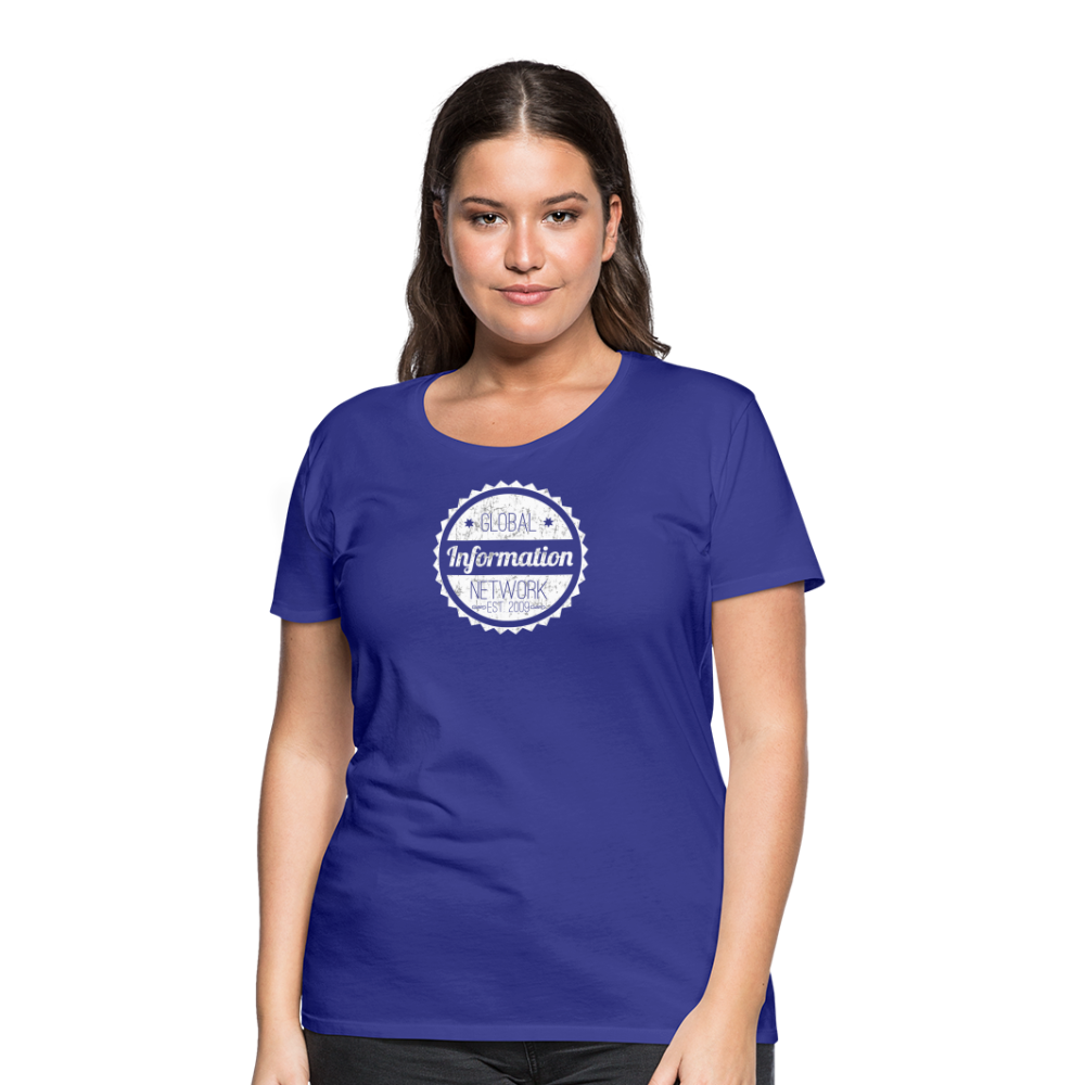 Women's GIN Est 09 Premium T-Shirt - royal blue