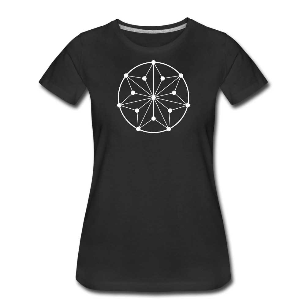 Women’s Circle Premium T-Shirt - black