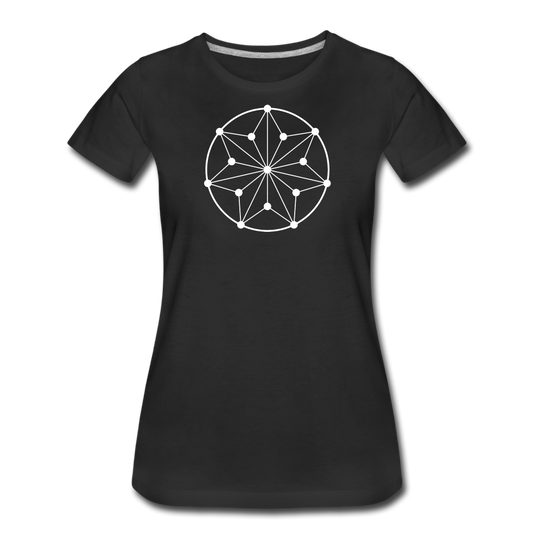Women’s Circle Premium T-Shirt - black