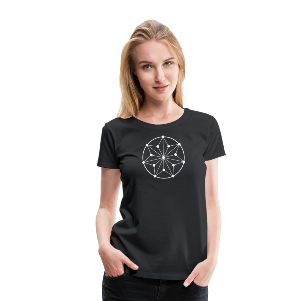 Women’s Circle Premium T-Shirt - black