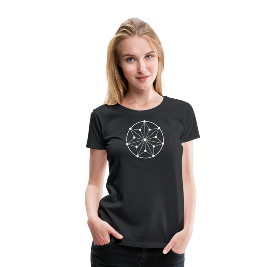 Women’s Circle Premium T-Shirt - black